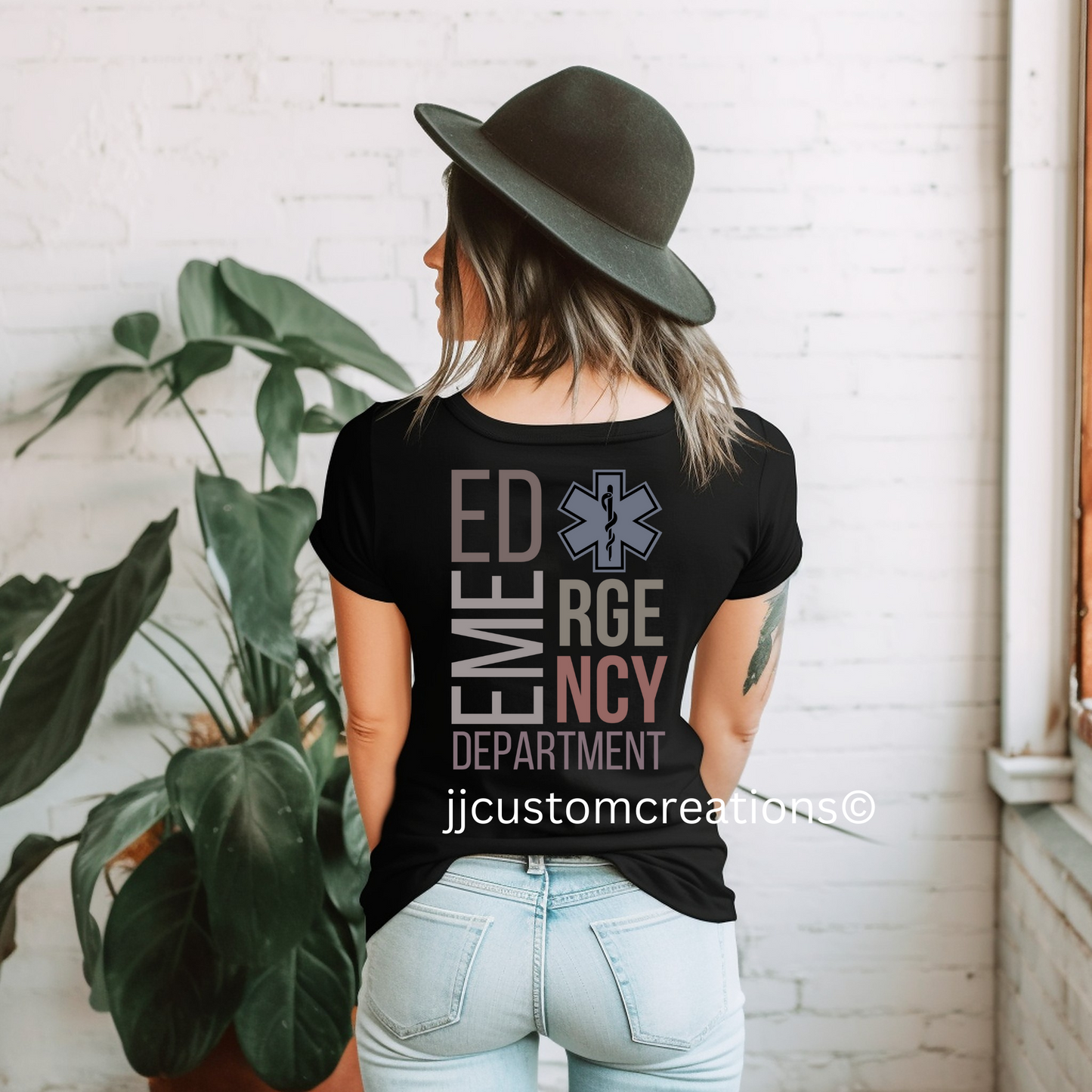 Emergency Department Shirt (front/back)| Nurses Station