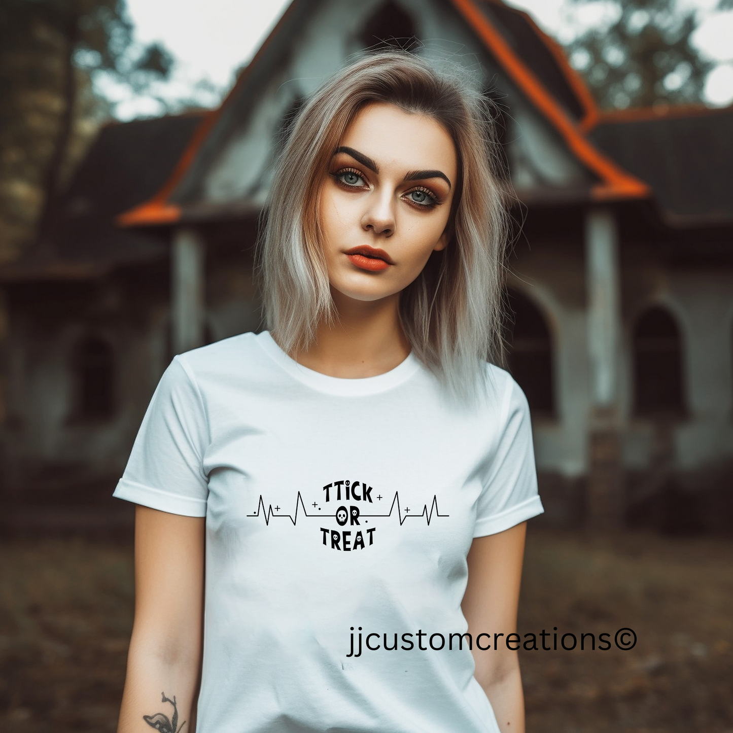 Halloween ECG Shirt | Halloween