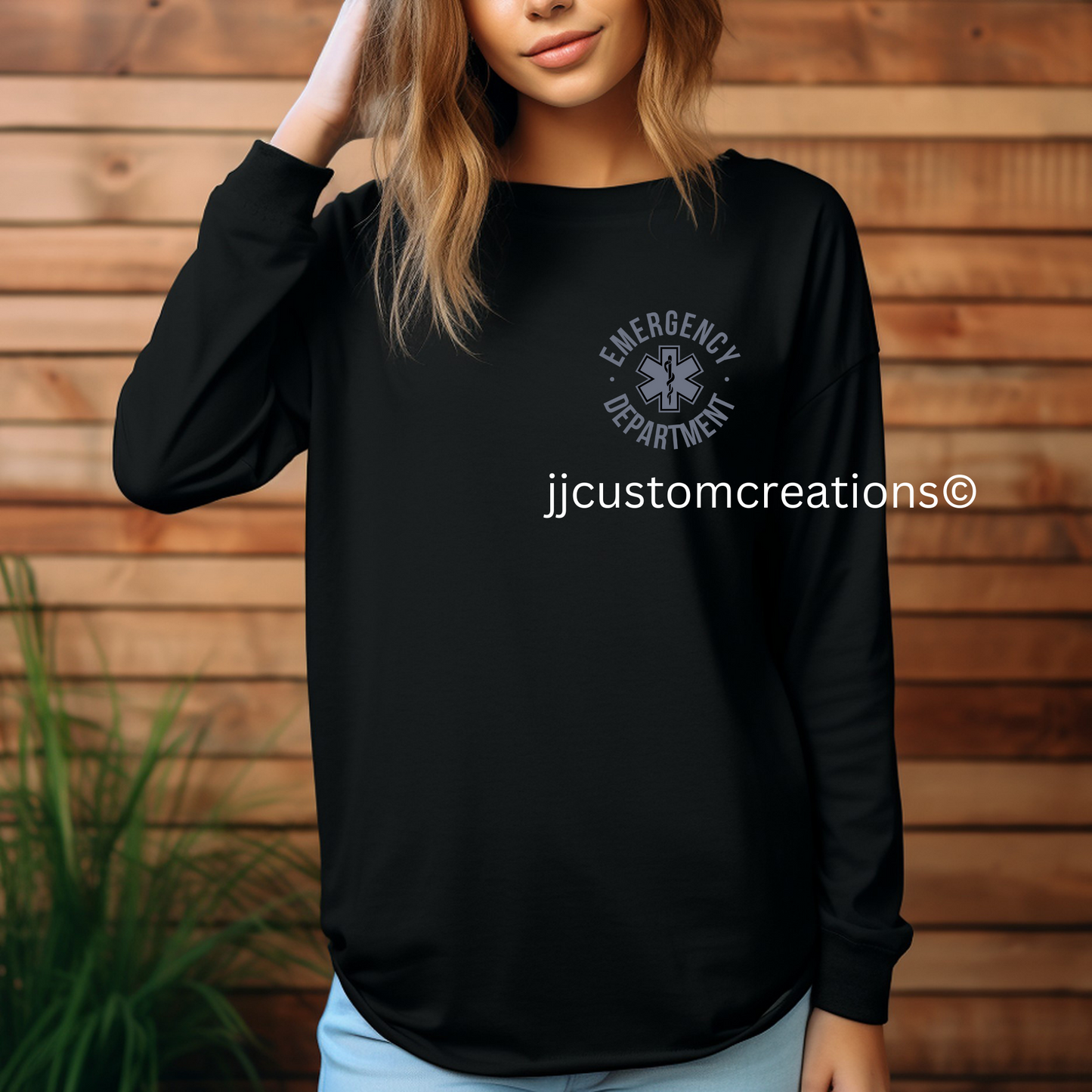 Emergency Department Shirt (front/back)| Nurses Station