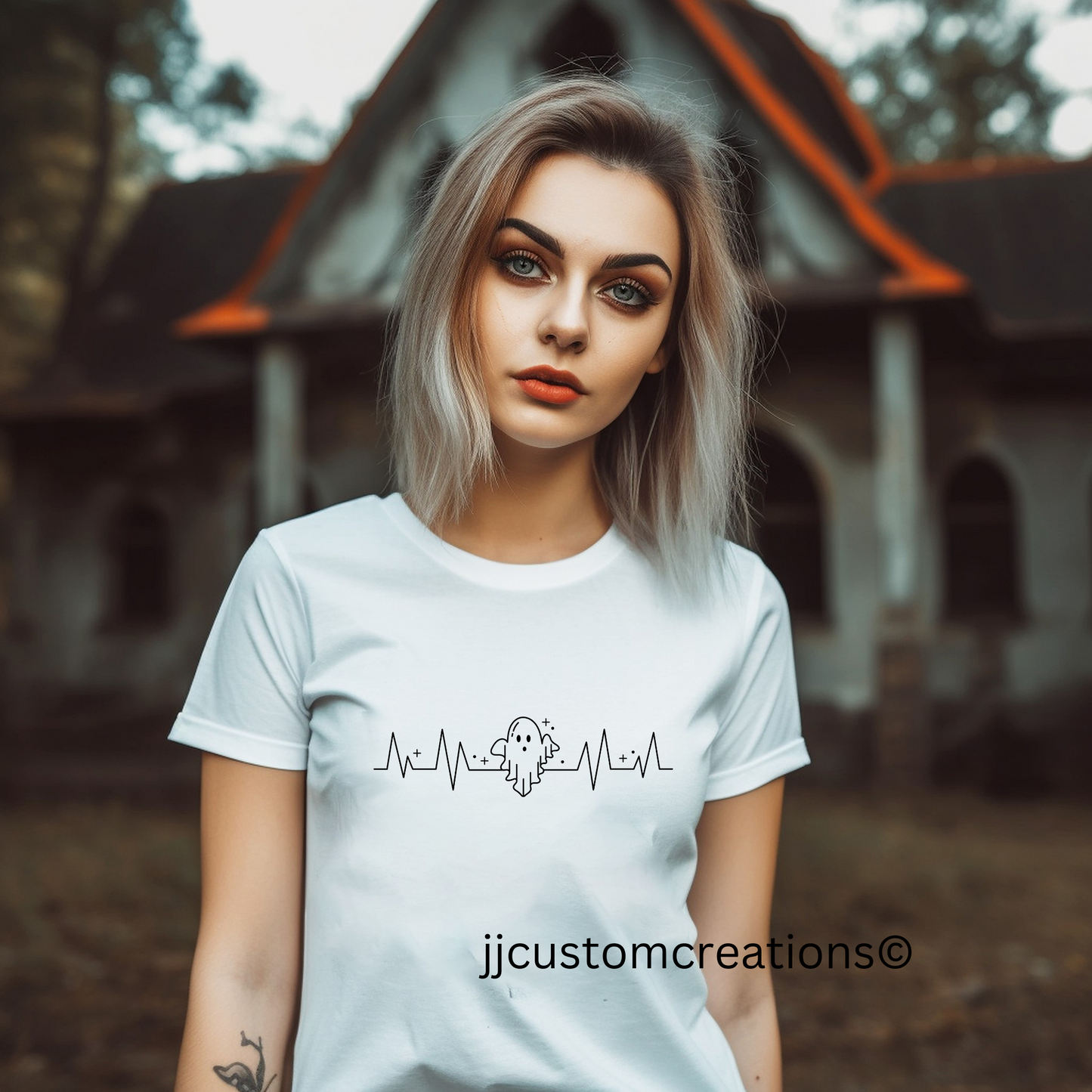 Halloween ECG Shirt | Halloween