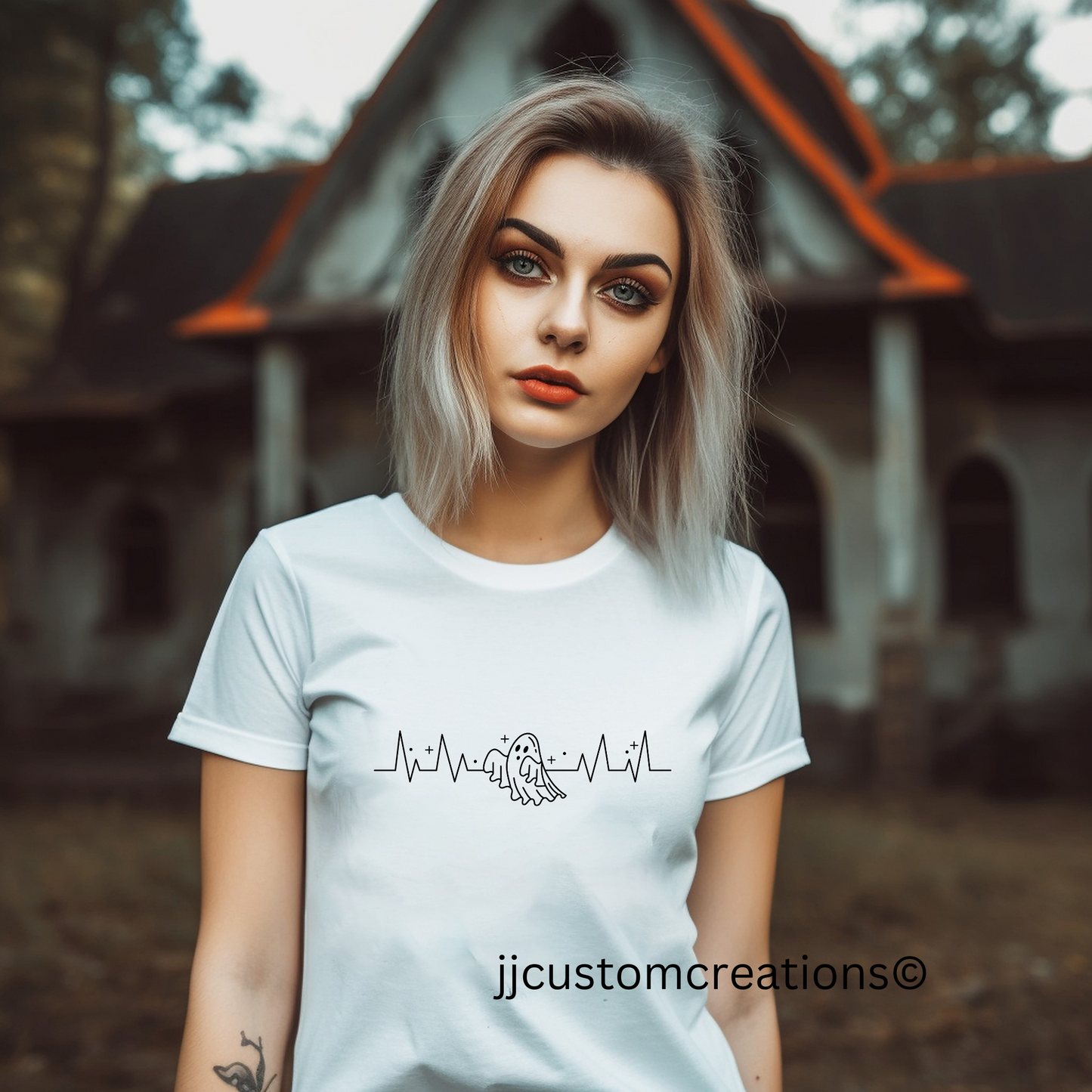 Halloween ECG Shirt | Halloween