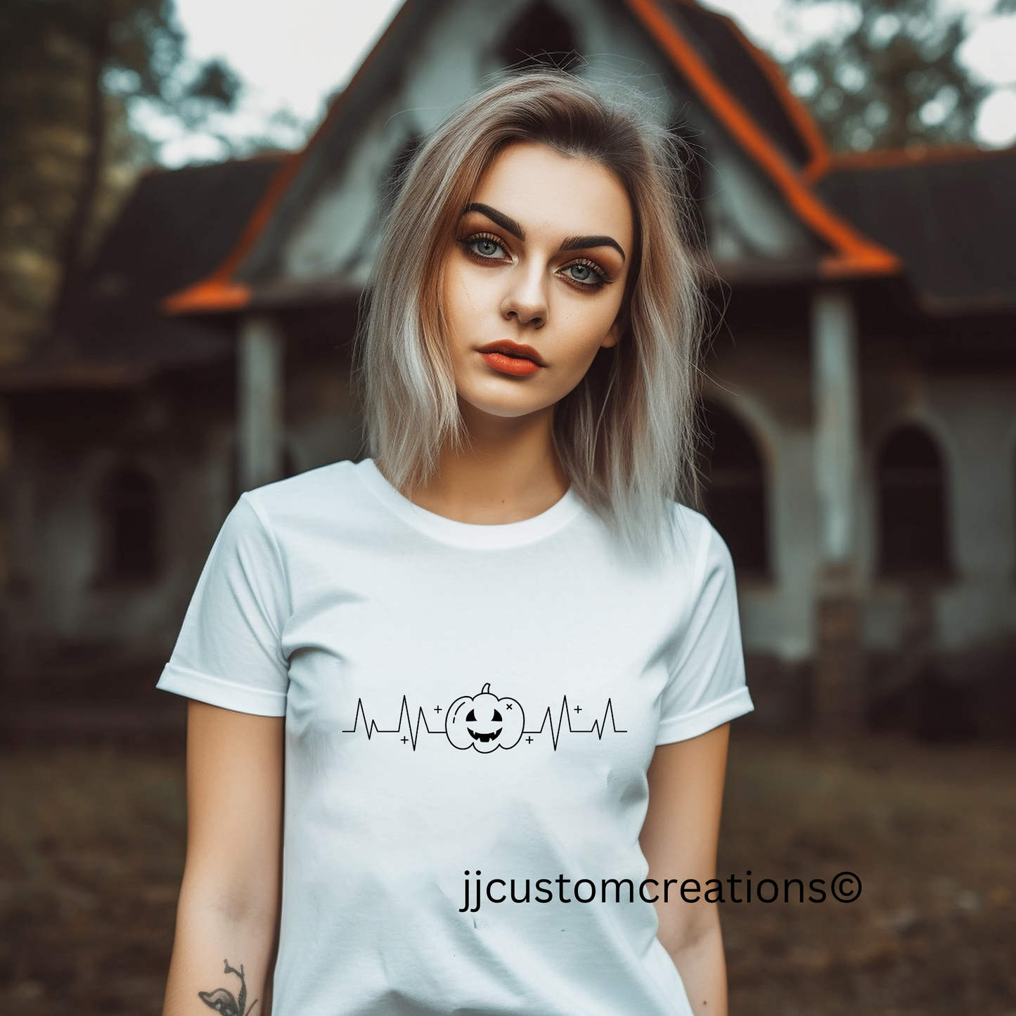 Halloween ECG Shirt | Halloween