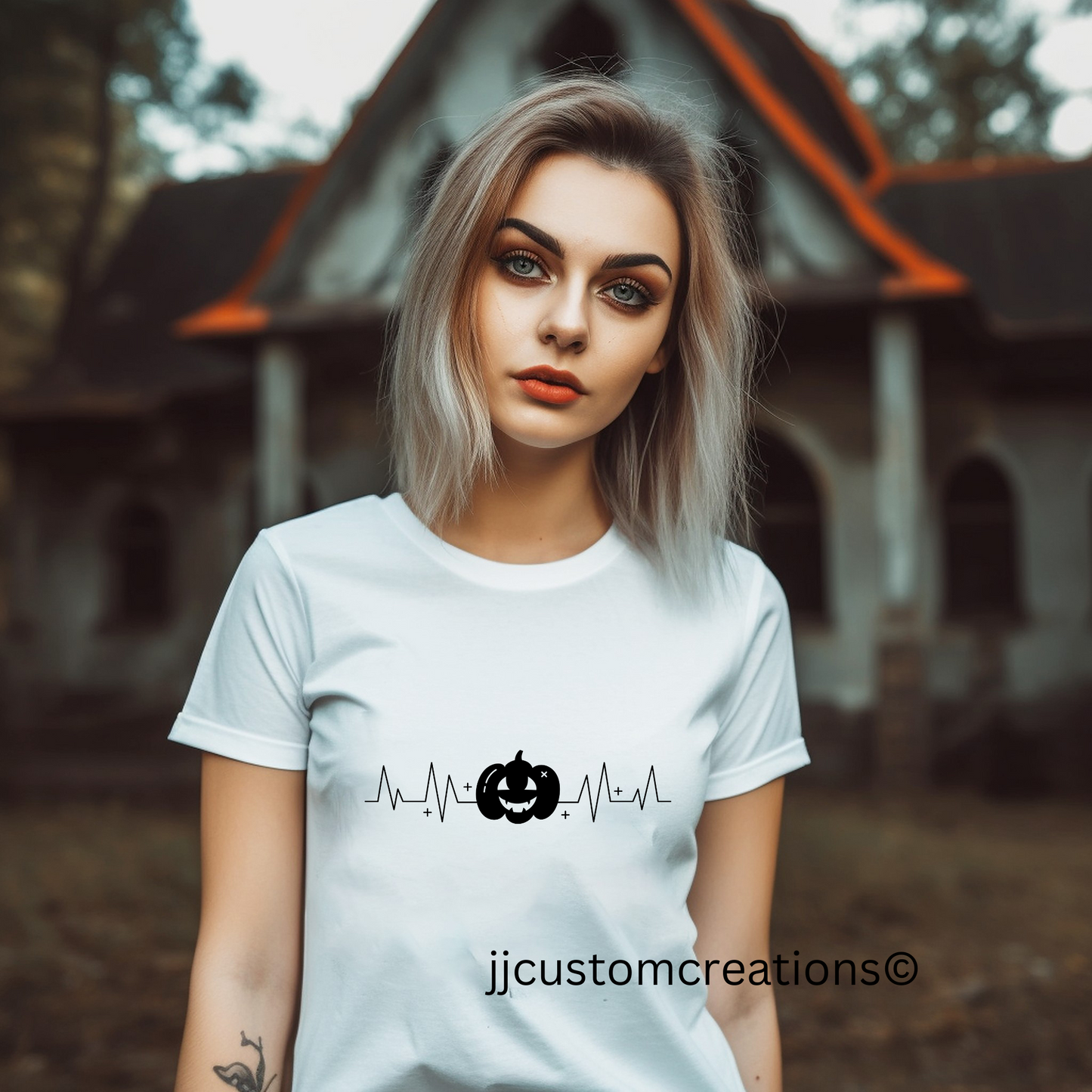 Halloween ECG Shirt | Halloween