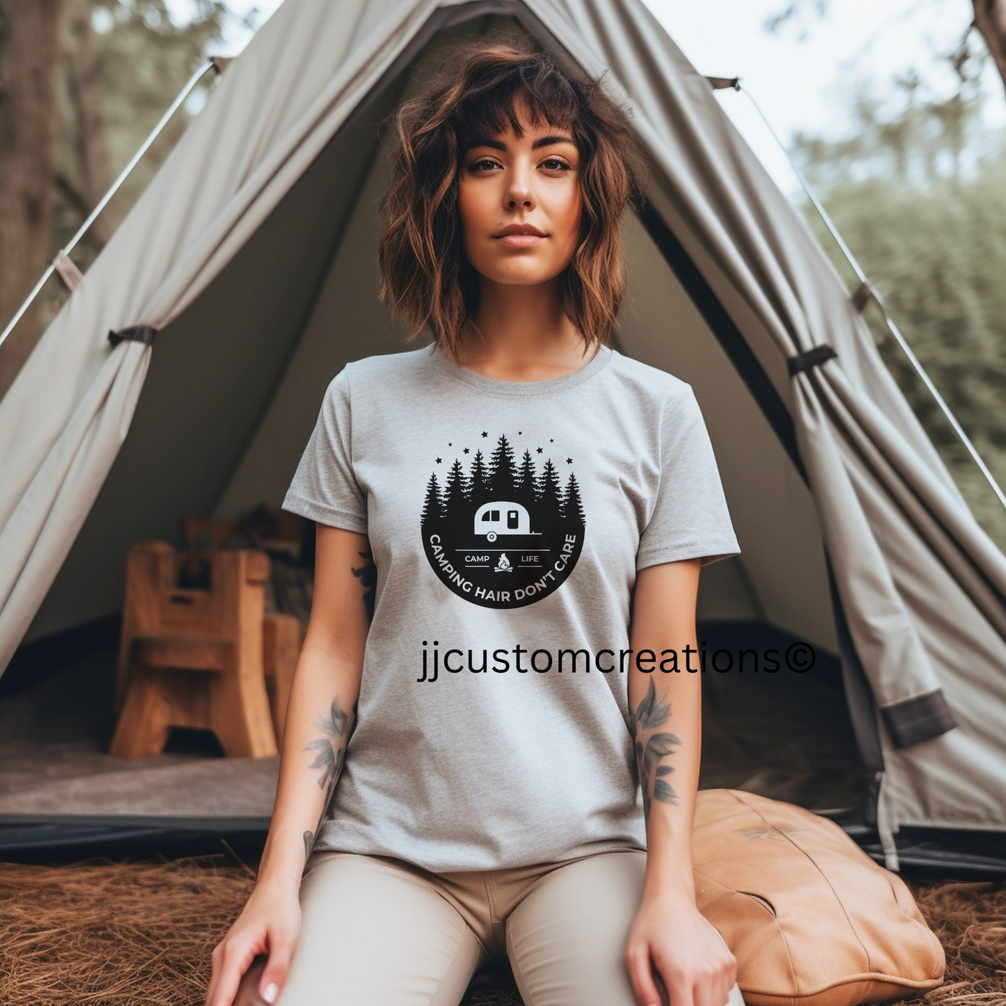 Camping Hair Shirt | WanderLust